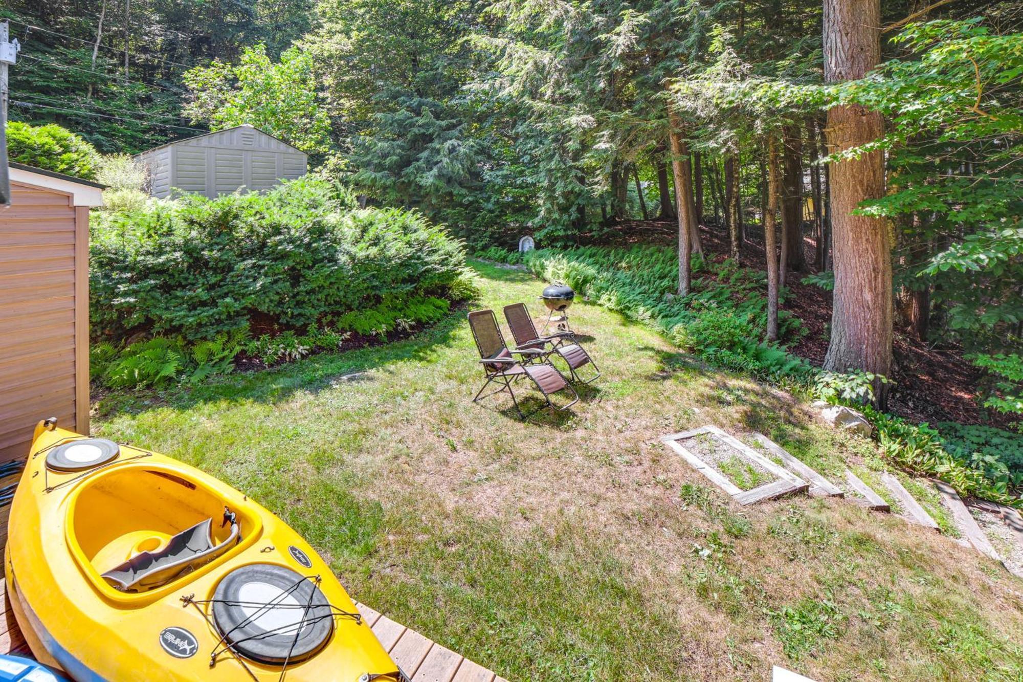Breathtaking Newbury Cottage With Deck On Chalk Pond Exterior foto